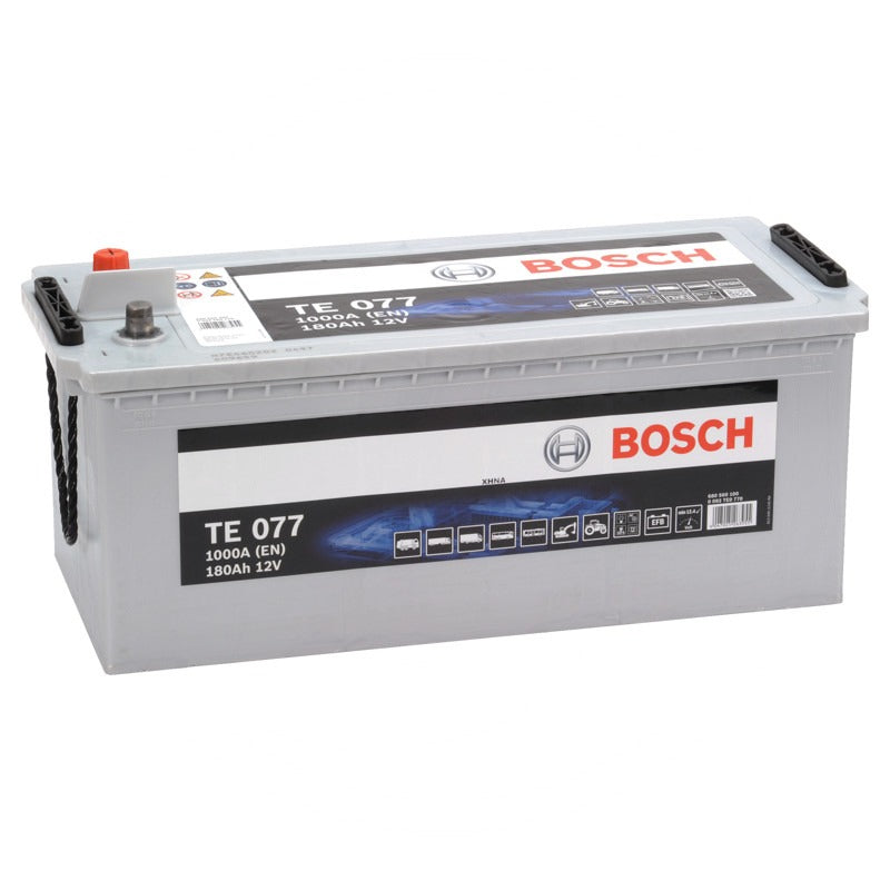 BOSCH Batterie TE 077 12 V / 190 Ah – 513 mm – 0092TE0777