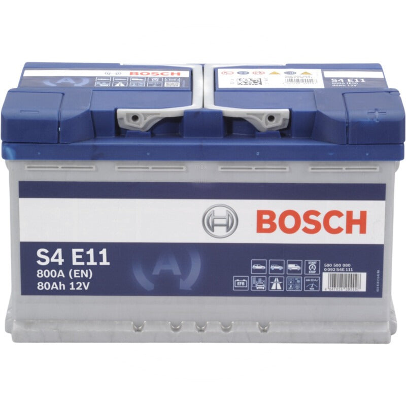BOSCH Batterie S4 E11 12 V / 80 Ah – 315 mm