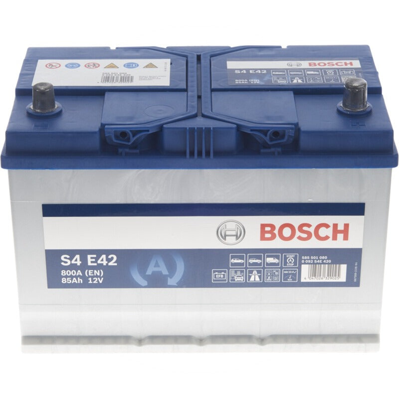 BOSCH Batterie S4 E42 12 V / 85 Ah – 304 mm