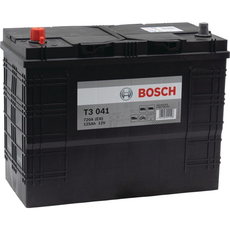 BOSCH Batterie T3 041 12 V / 125 Ah – 349 mm – 0092T30411