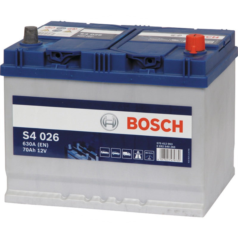 BOSCH Batterie S4 026 12 V / 70 Ah – 261 mm – 0092S40260