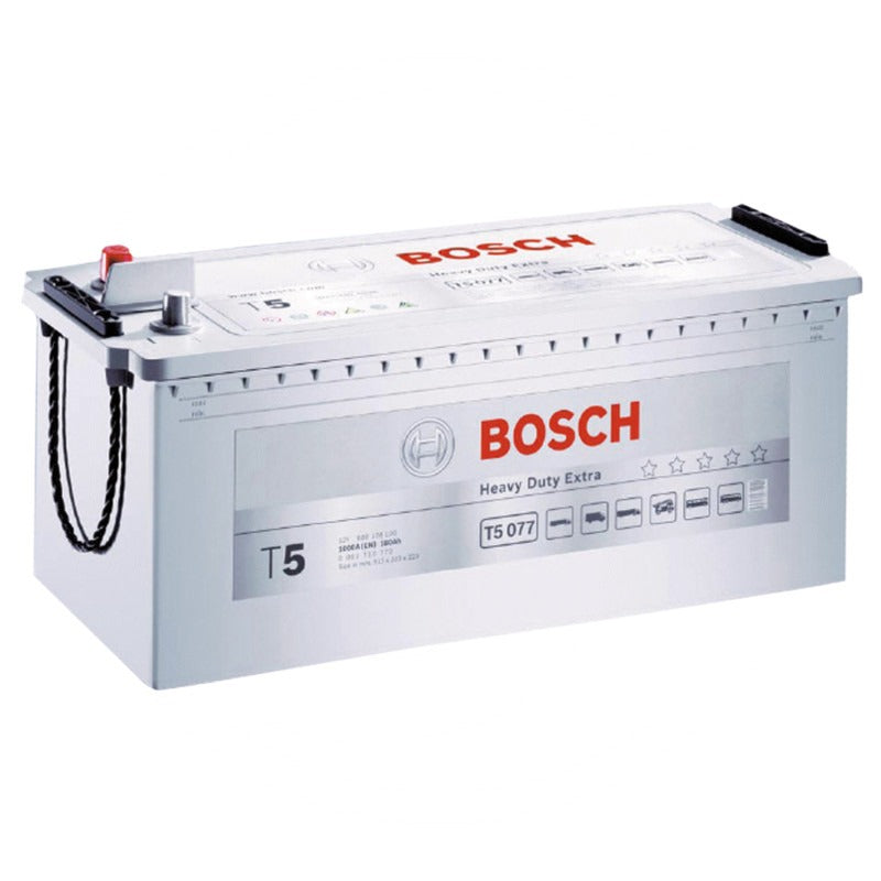 BOSCH Batterie T5 080 12 V / 225 Ah – 518 mm – 0092T50800