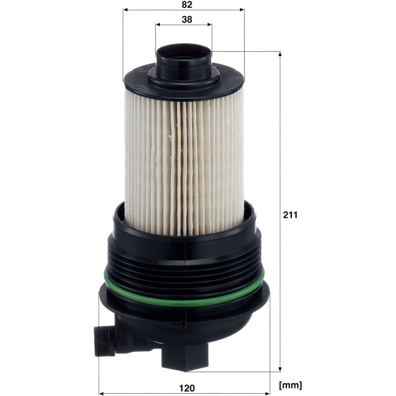 MANN FILTER Kraftstofffilter PU 9025 mit Dichtung MANN FILTER
