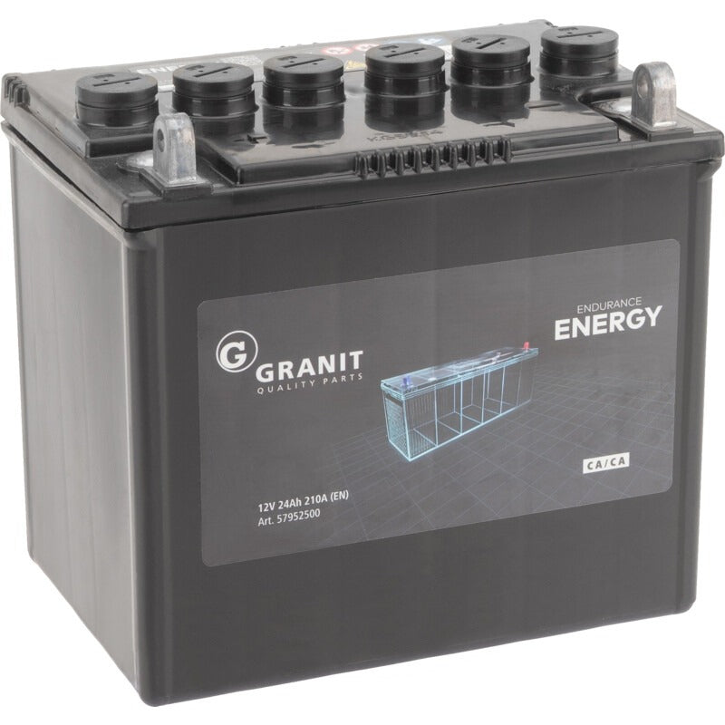 GRANIT ENDURANCE ENERGY Batterie 12 V / 24 Ah Gewicht 6,79 kg
