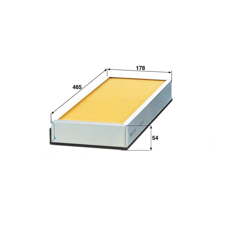 MANN FILTER Innenraumfilter A (mm) 465 MANN FILTER