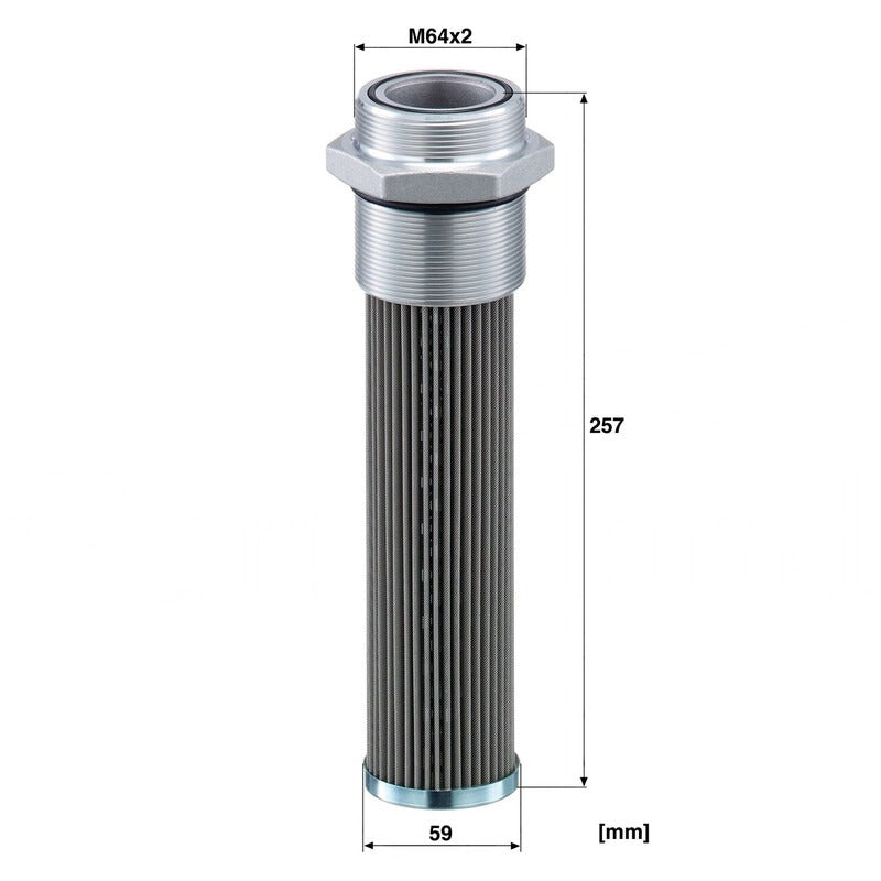 MANN FILTER Hydraulikölfilter Gewinde (G) M64X2 MANN FILTER