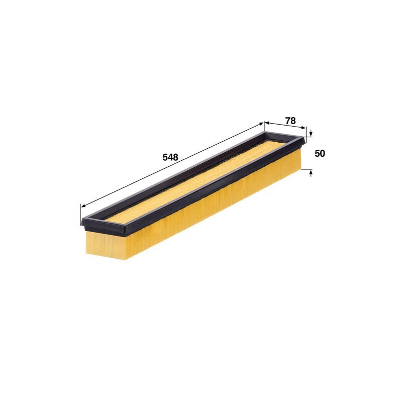 MANN FILTER Innenraumfilter A (mm) 548 MANN FILTER