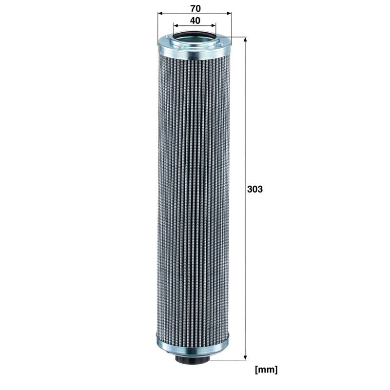 MANN FILTER Hydraulikölfilter H (mm) 303 MANN FILTER