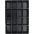 GRANIT BLACK EDITION Schubladeneinteiler 1/1, 15-fach