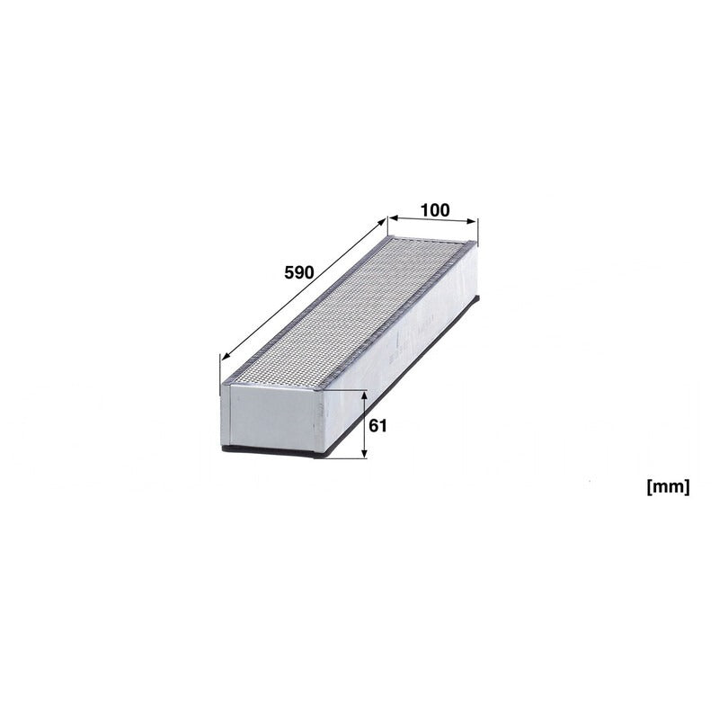 MANN FILTER Innenraumfilter A (mm) 590 MANN FILTER