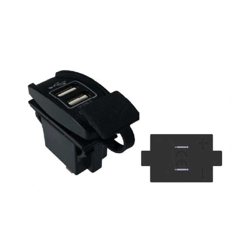 GRANIT USB-Ladestecker mit 2 USB A-Anschlüssen