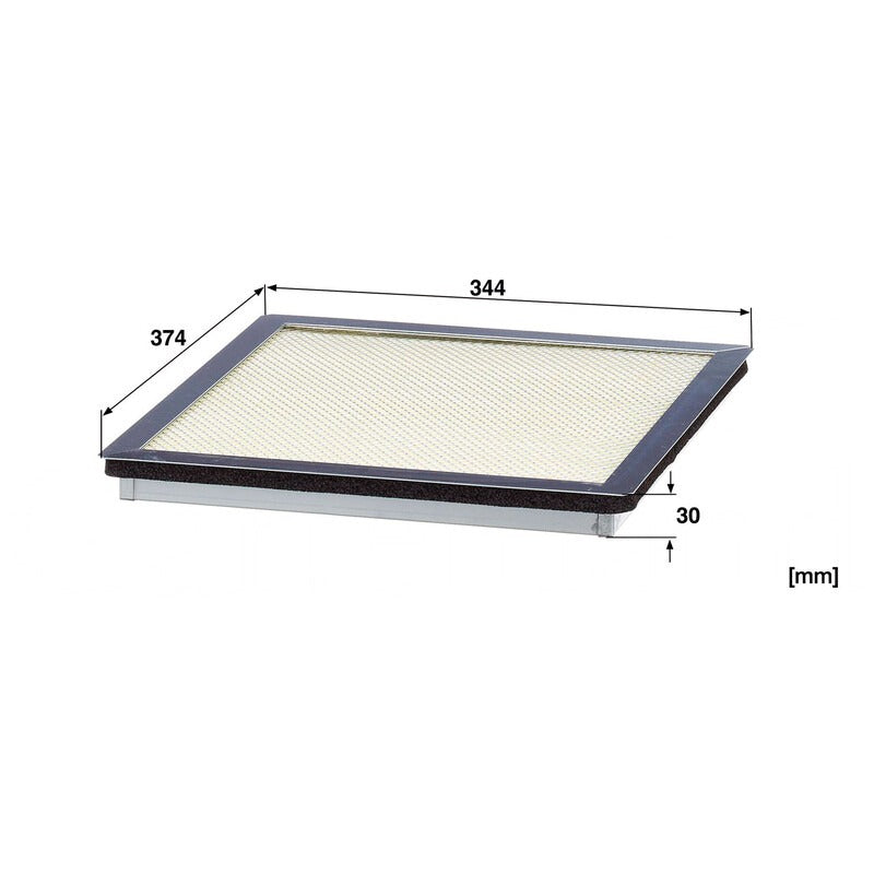 MANN FILTER Innenraumfilter B (mm) 344 MANN FILTER