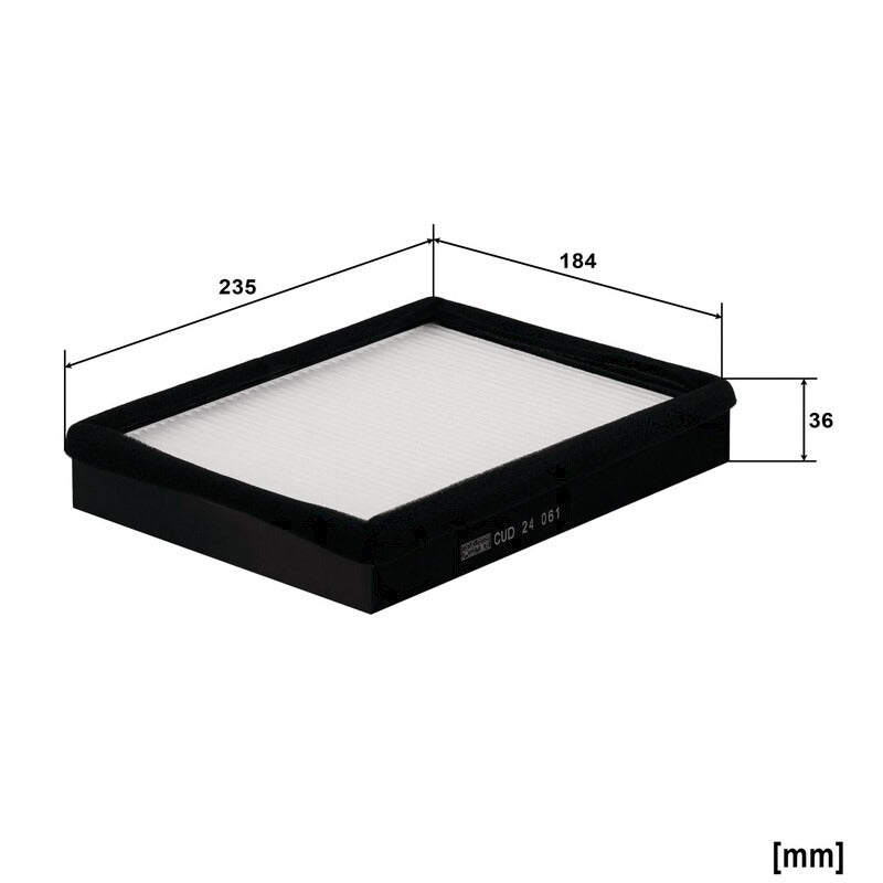 MANN FILTER Innenraumfilter CUD 24 061 MANN FILTER
