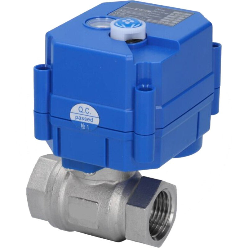Watergates Kugelhahn-KE, 1/2", Edelstahl, 230VAC – KE310423