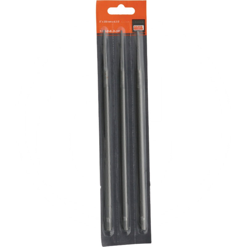 BAHCO Kettensägenfeile (6,3 mm) – 200 mm
