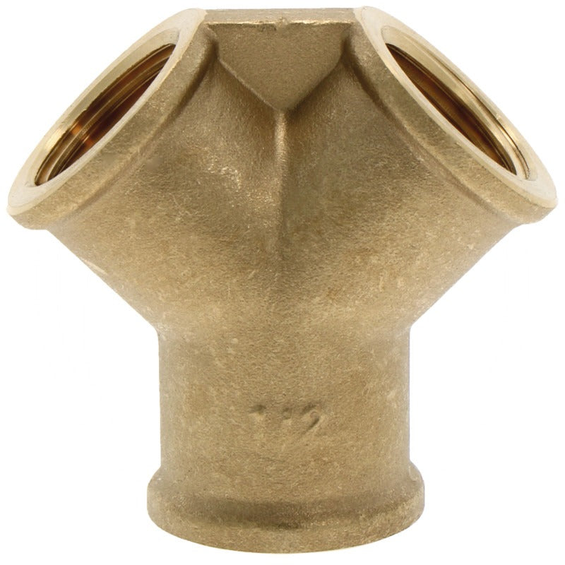 GRANIT 3 Wege Verteilerstück Innengewinde (Zoll) 1/2"
