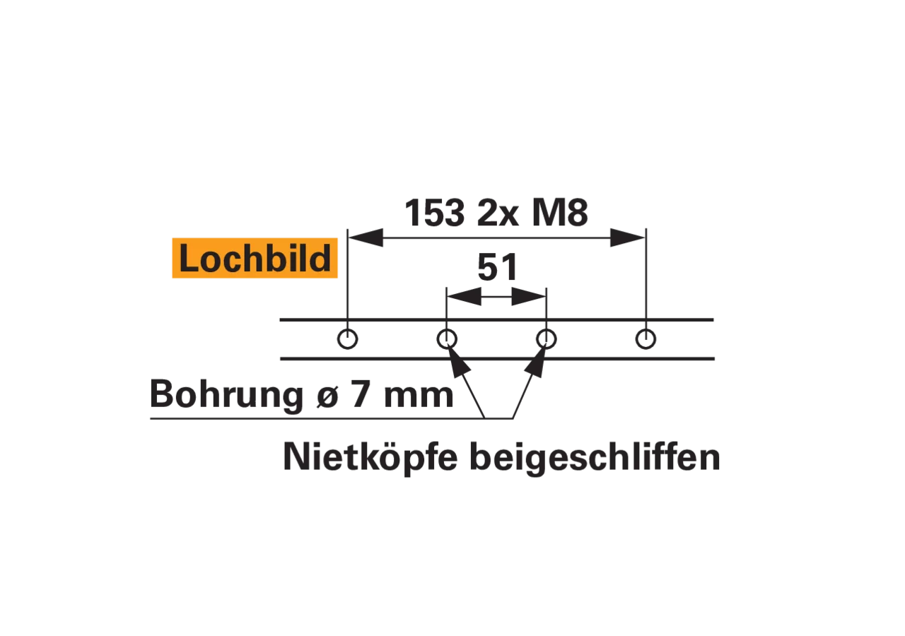 Mähmesser L 102 cm, 20 Klingen, glatt ESM 2481330 ESM
