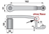 Messerführungsarm ohne Nase ESM 2671390 ESM