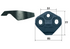 Messerhalter L 77 mm ESM 3322160 ESM