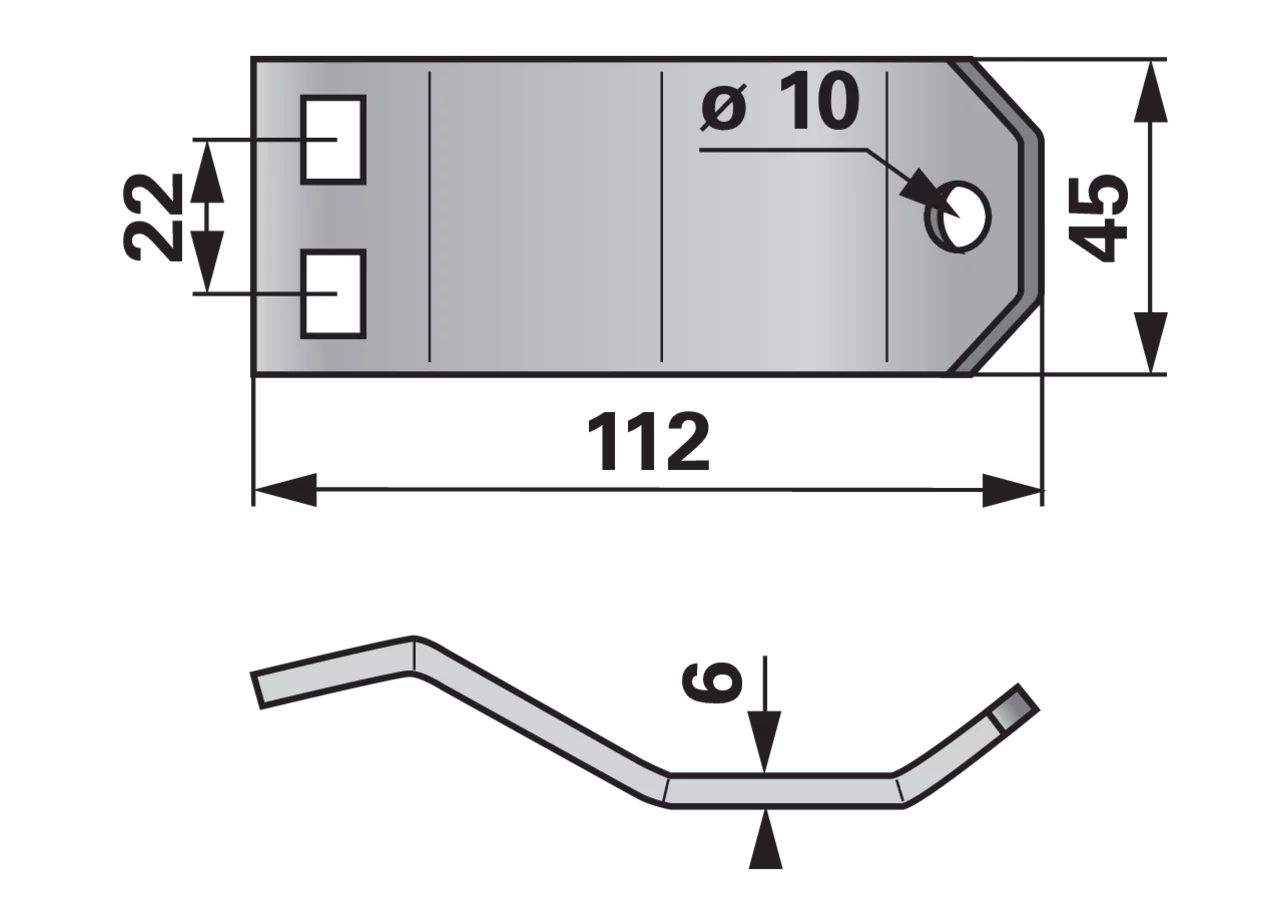 Gleitkufe ESM 3410140 ESM