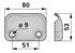 Gleitkufe ESM 3411610 ESM