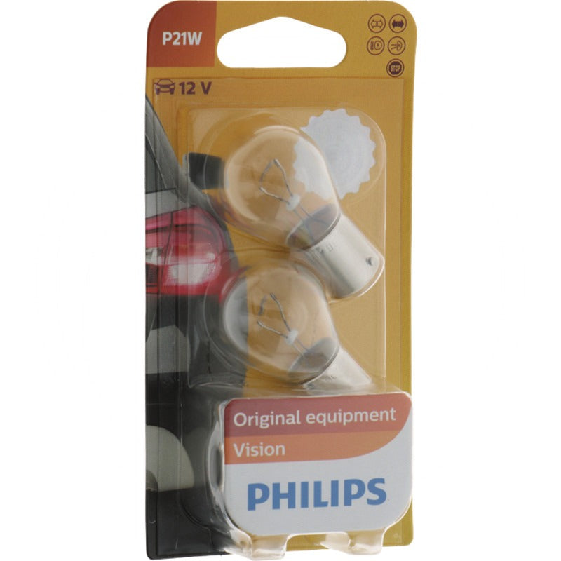 PHILIPS VPE2 Kugellampe P21W passend für Brems-, Blink- und Nebelleuchten
