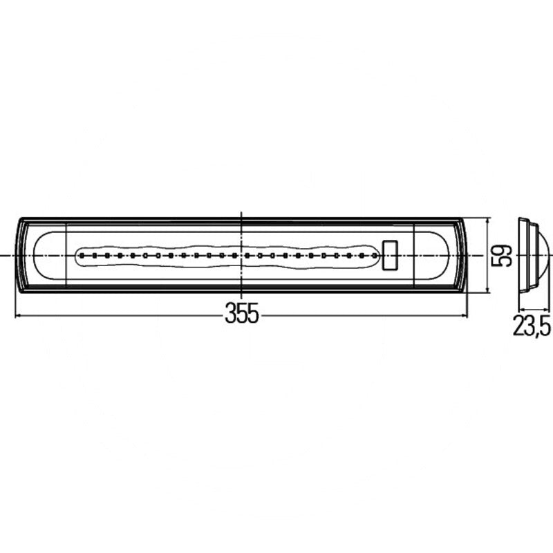 HELLA Innenraumleuchte LED Schalter nein