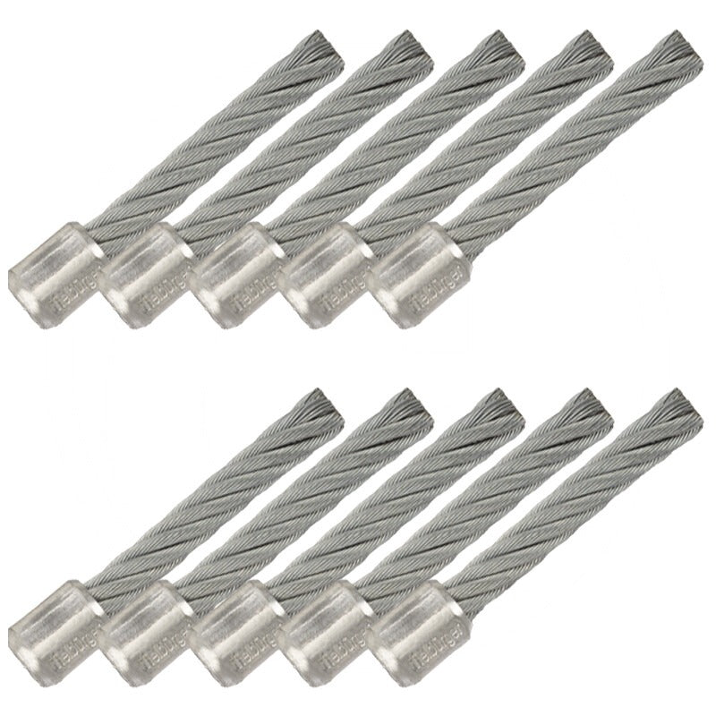 tielbürger Wildkrautsteckbüschelsatz Stahl passend für Tielbürger TW50, TW50S, TW50X – 160 mm Inhalt 10 Stück
