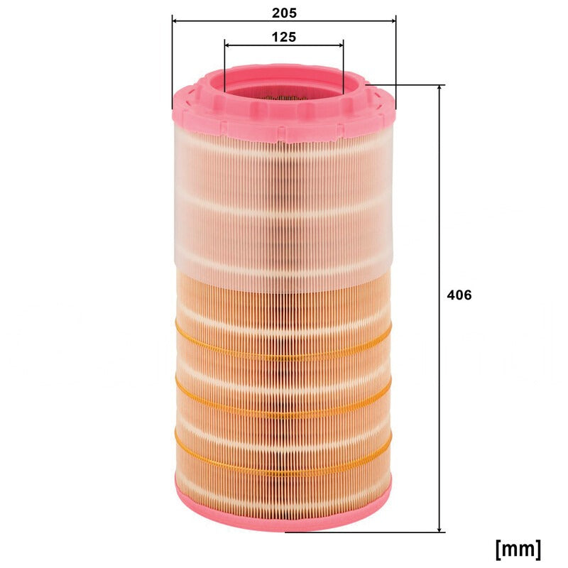 MANN FILTER Luftfilter Vergleichs-Nr. 569009601, AT522469, 2854 MANN FILTER