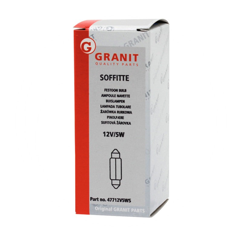 GRANIT VPE10 Sofitte C5W passend für Schluss-, Kennzeichen-, Positions- u. a. Spannung (V) 24