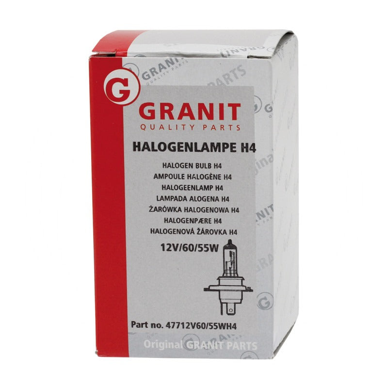 GRANIT Halogenlampe H4 passend für Hauptscheinwerfer – 13342GRNC1