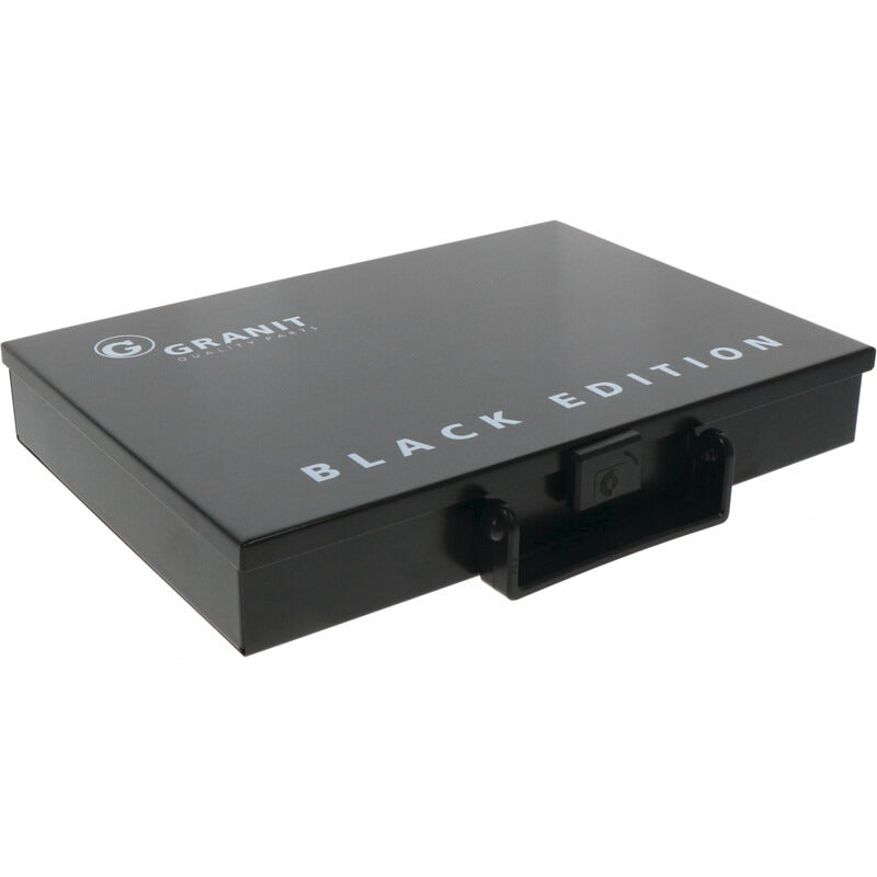 GRANIT BLACK EDITION Sortimentskasten unbestückt – Breite 330 mm Ausführung 8-fach Einteilung