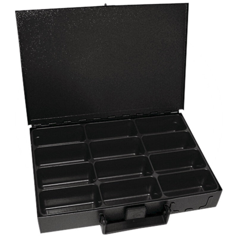 GRANIT BLACK EDITION Sortimentskasten unbestückt – Breite 330 mm Ausführung 12-fach Einteilung