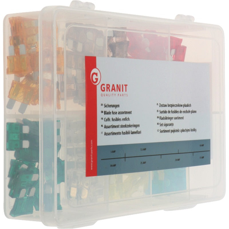 GRANIT Flachstecksicherungen, Standard Inhalt 120 Teile – Bild 2