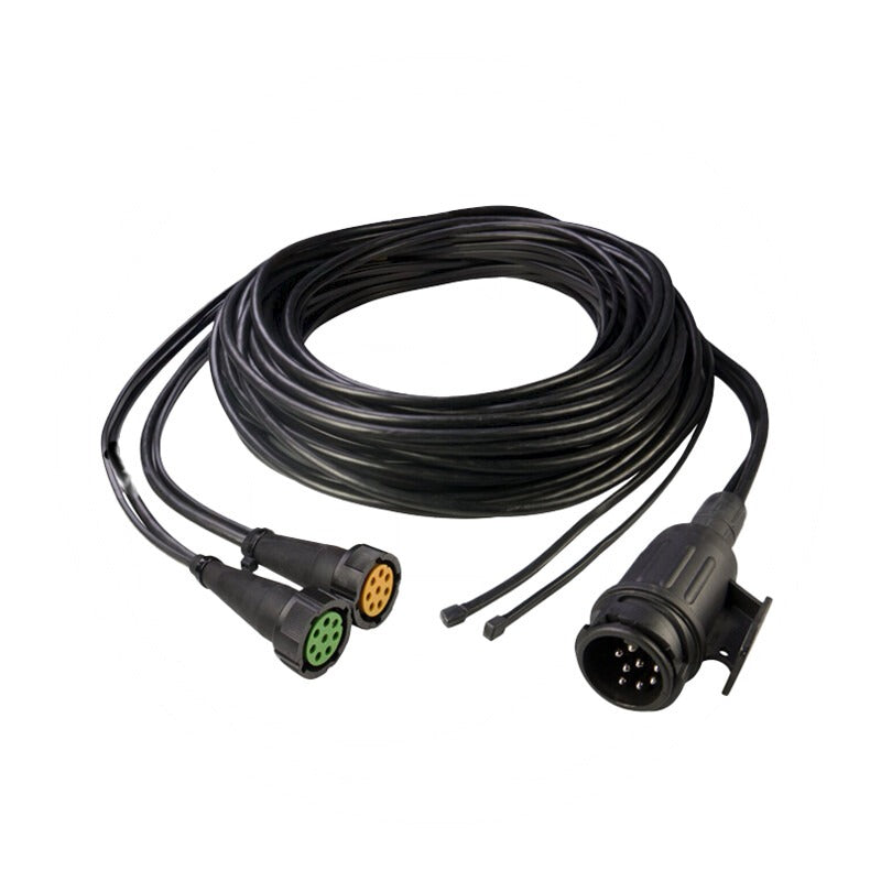 ASPÖCK Kabel passend für passend für Aspöck Multipoint III, V und Earpoint IV mit 8-poligem Bajonettanschluss – 10 m