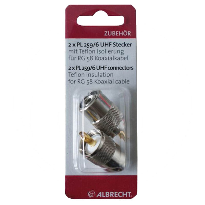 Albrecht VPE2 Pl 259/6 Uhf Stecker