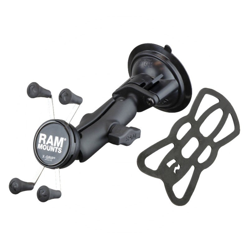 RAM MOUNTS X-Grip Halterung passend für alle gängigen Smartphones innerhalb folgender Abmessungen: Breite min.: 2 u. a. – RAM-B-166-UN7U – Bild 4