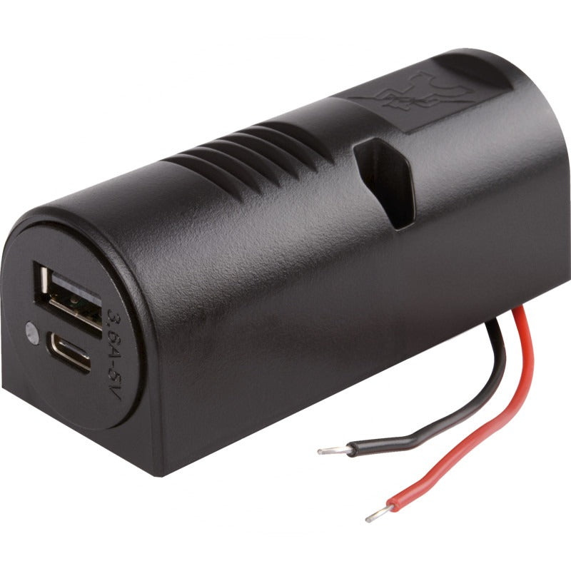 GRANIT USB Steckdose Material Kunststoffgehäuse