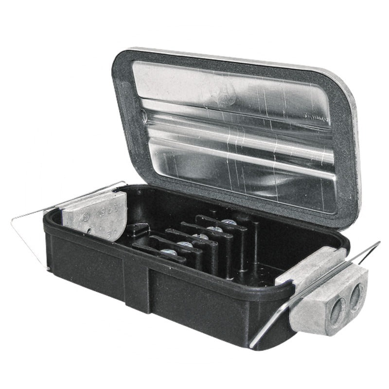GRANIT Verteilerdose – Breite 120 mm • Anzahl d. Ein-/Ausgänge: 4 •