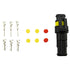 GRANIT Steckverbinder-Set Anzahl Pole 2