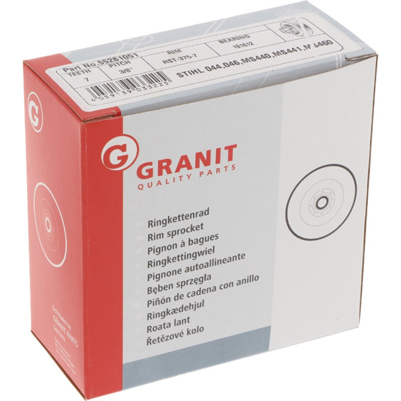 GRANIT ENDURANCE CUT Ringkettenrad 3/8" 7Z – 1128 007 1000 – Bild 2