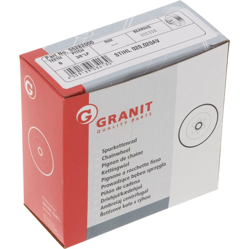 GRANIT ENDURANCE CUT Spurkettenrad 3/8" 6Z – 1114 640 2001 – Bild 2