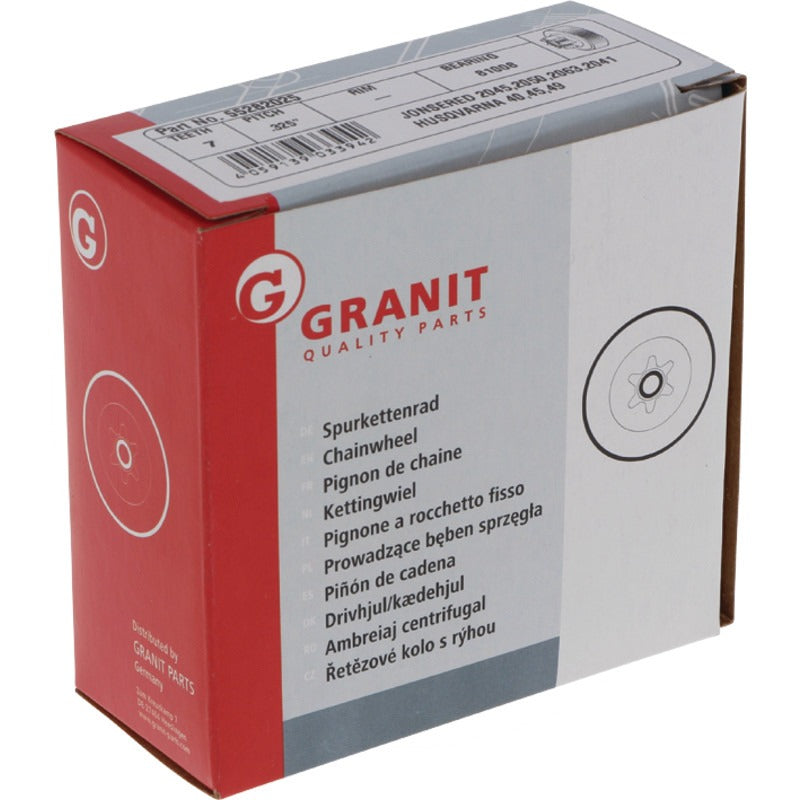 GRANIT ENDURANCE CUT Spurkettenrad.325" 7Z Gewicht 118 g – Bild 2