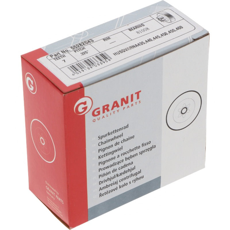 GRANIT ENDURANCE CUT Spurkettenrad.325" 7Z – 537 29 17-02 – Bild 2