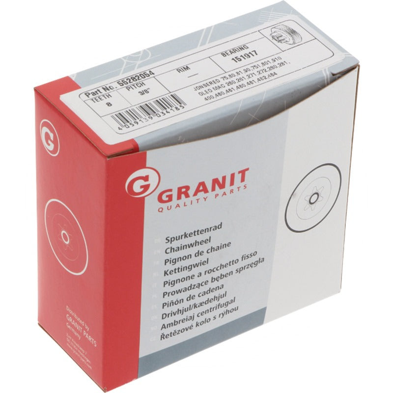 GRANIT ENDURANCE Cut Spurkettenrad 3/8" 8Z Gewicht 246 g – Bild 2