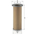 MANN FILTER SekundärLuftfilter C 1281 MANN FILTER