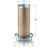 MANN FILTER Luftfilter passender Hauptfilter C 24 444/1 MANN FILTER