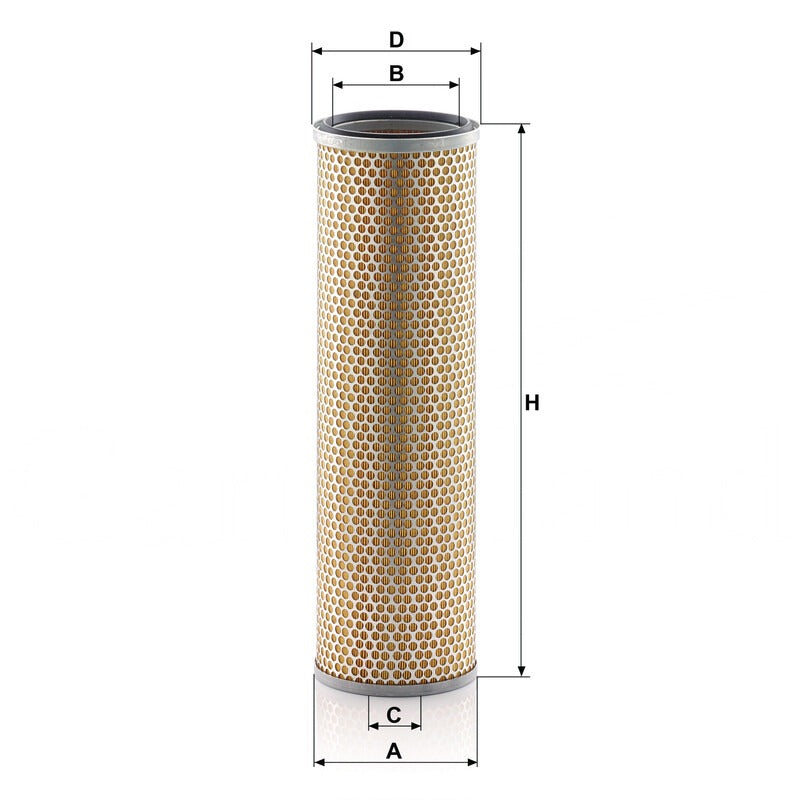 MANN FILTER Sekundärluftfilter passender Hauptfilter C 26 1215 MANN FILTER