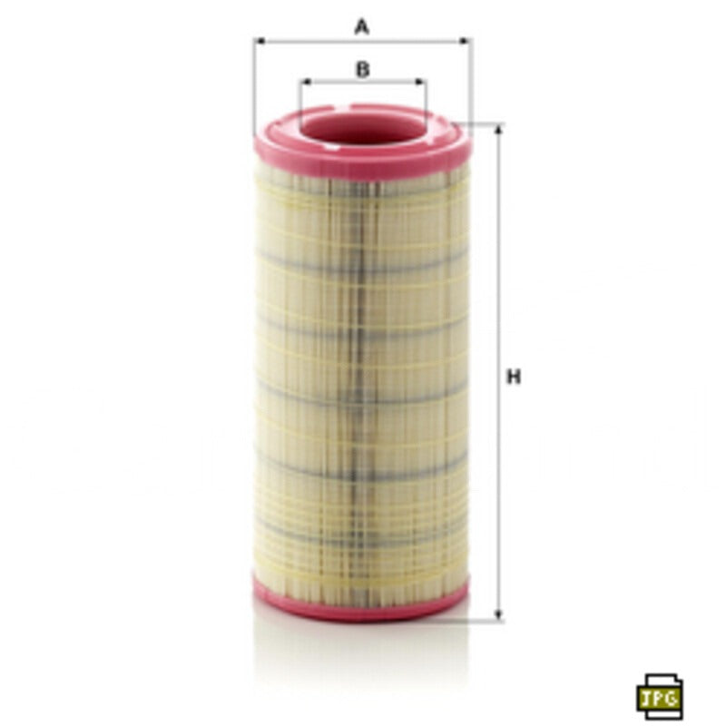 MANN FILTER Luftfilter passendes Sekundärelement CF 990/2 MANN FILTER
