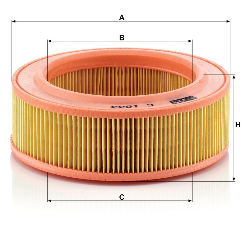 MANN FILTER Luftfilter C 1833 MANN FILTER